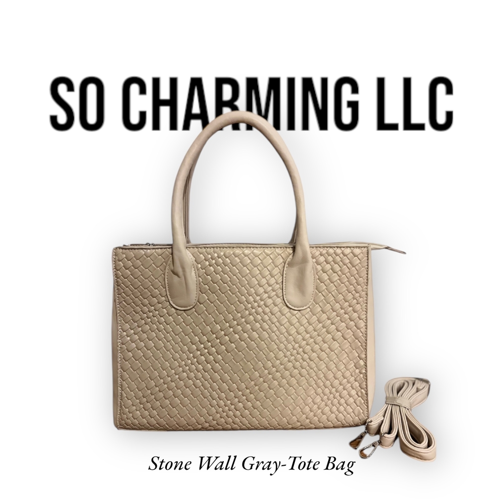 Stobe Wall Gray- Tote Bag